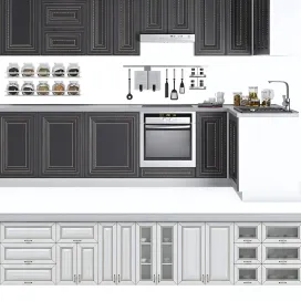 A of classic kitchen fronts